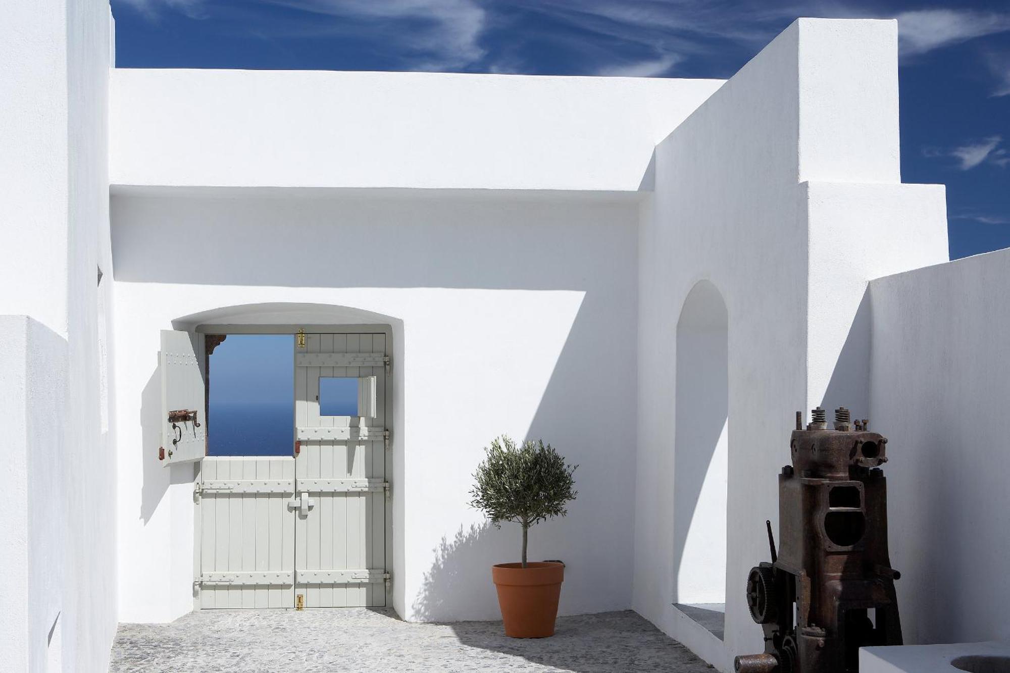 Villa Fabrica Santorini Pyrgos Kallistis ภายนอก รูปภาพ
