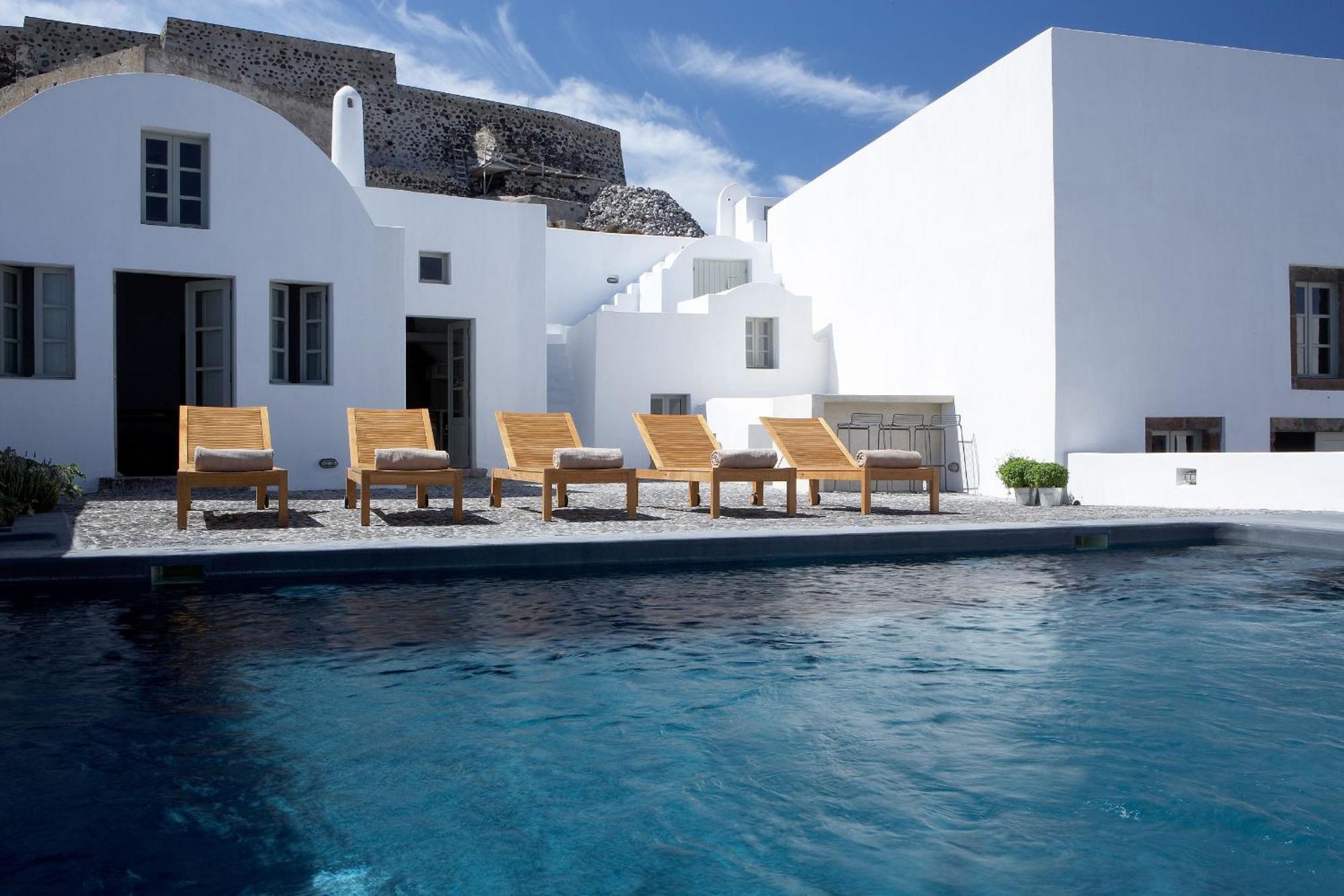 Villa Fabrica Santorini Pyrgos Kallistis ภายนอก รูปภาพ